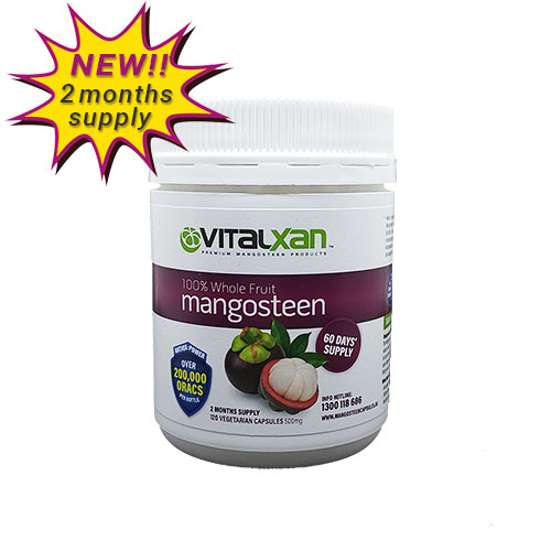 Mangosteen Capsules Single 2 Months Supply